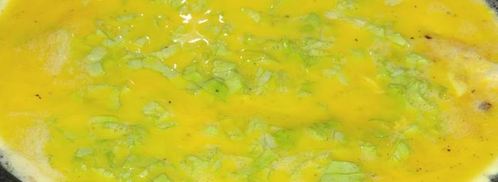 классический французский омлет. Шаг 7