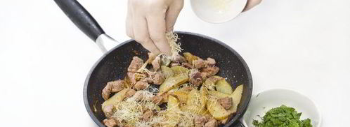 крестьянский омлет. Шаг 4