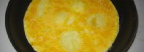 омлет из желтков. Шаг 4