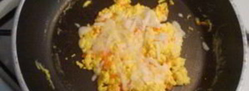 омлет из желтков. Шаг 8