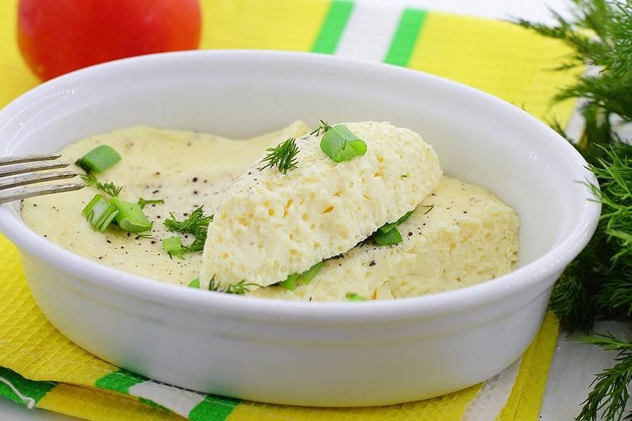 Рецепт омлета на пару в мультиварке