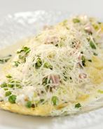 Омлет с гавайской смесью