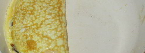 омлет с грибной начинкой. Шаг 6