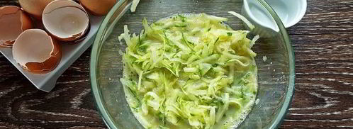 омлет с кабачком в духовке. Шаг 8