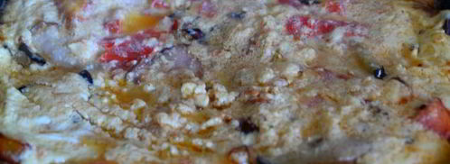 омлет с овощами и ветчиной. Шаг 5