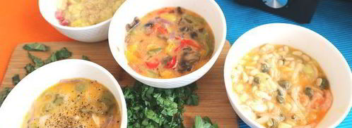 омлет с овощами времена года. Шаг 7