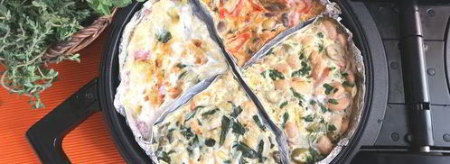 омлет с овощами времена года. Шаг 9