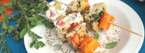 омлет с овощами времена года. Шаг 11