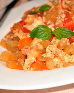 Омлет с овощами