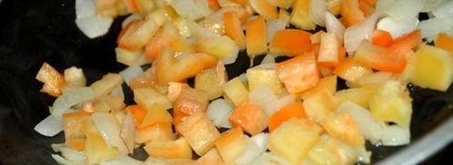 омлет с овощами. Шаг 4