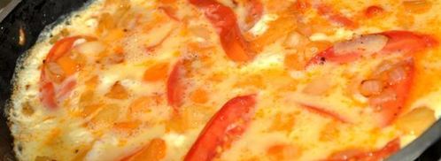 омлет с овощами. Шаг 7