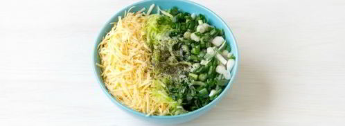 омлет с помидорами, кабачками и сыром в духовке. Шаг 7