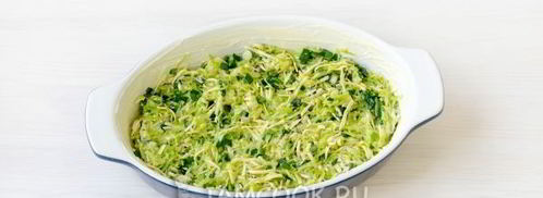 омлет с помидорами, кабачками и сыром в духовке. Шаг 8