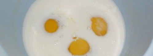 омлет с помидорами. Шаг 3