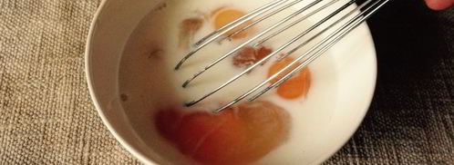 омлет с сыром и рукколой. Шаг 3