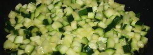 омлет с цуккини в духовке. Шаг 3