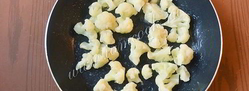 омлет с цветной капустой и кукурузой. Шаг 5