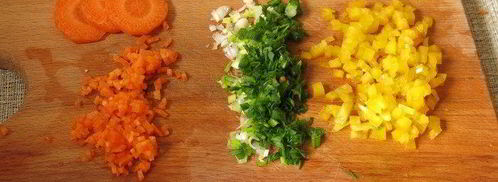 омлет сердечки. Шаг 3