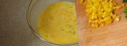 омлет сердечки. Шаг 6