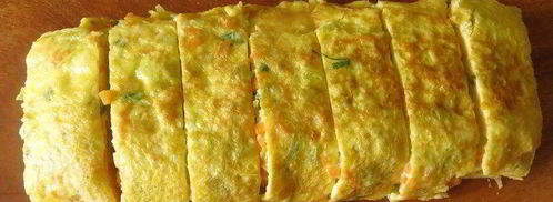 омлет сердечки. Шаг 8