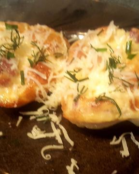 Омлет в духовке в формочках