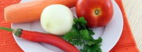 рулетики из омлета с начинкой. Шаг 3