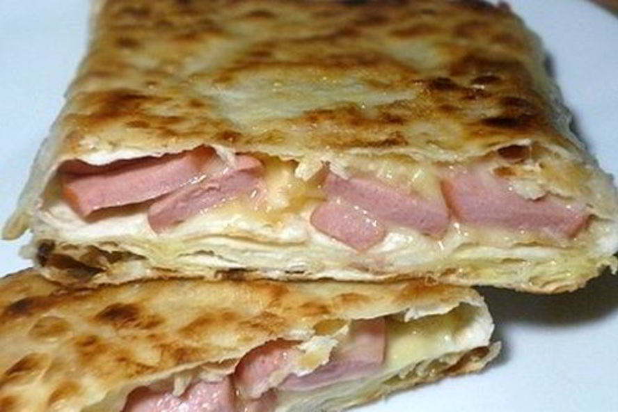 Рецепт сырного омлета ека в лаваше