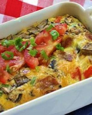 Вкусный омлет в духовке