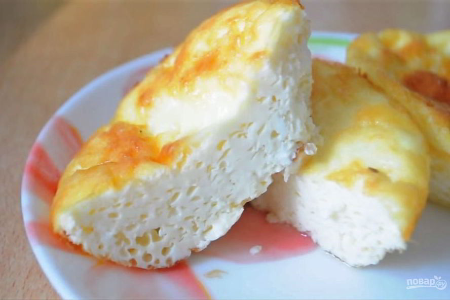 Рецепт воздушного и пышный омлет