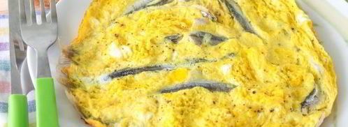 жареная мойва в омлете. Шаг 10