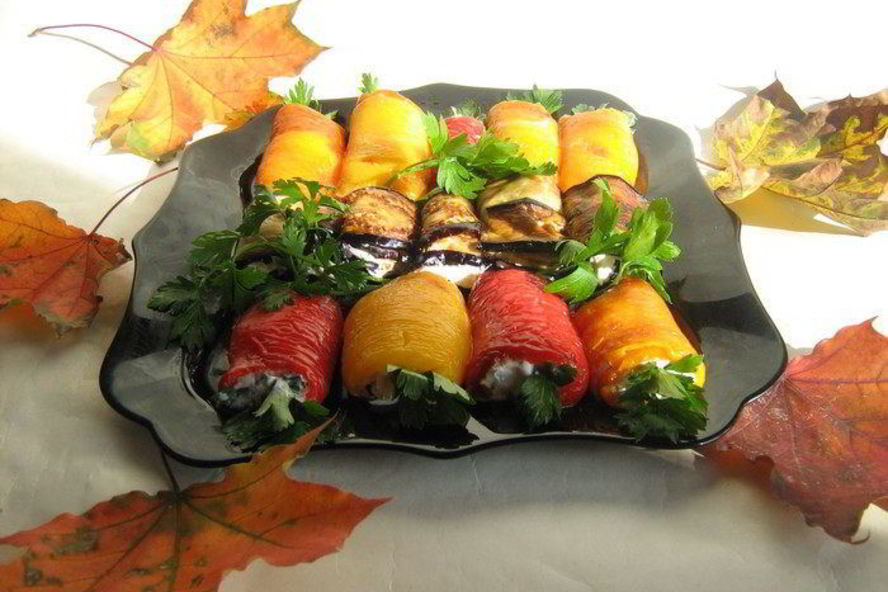 Рецепт овощной закуски-ассорти краски сентября