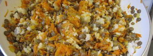 чечевично-рисовый паштет. Шаг 9