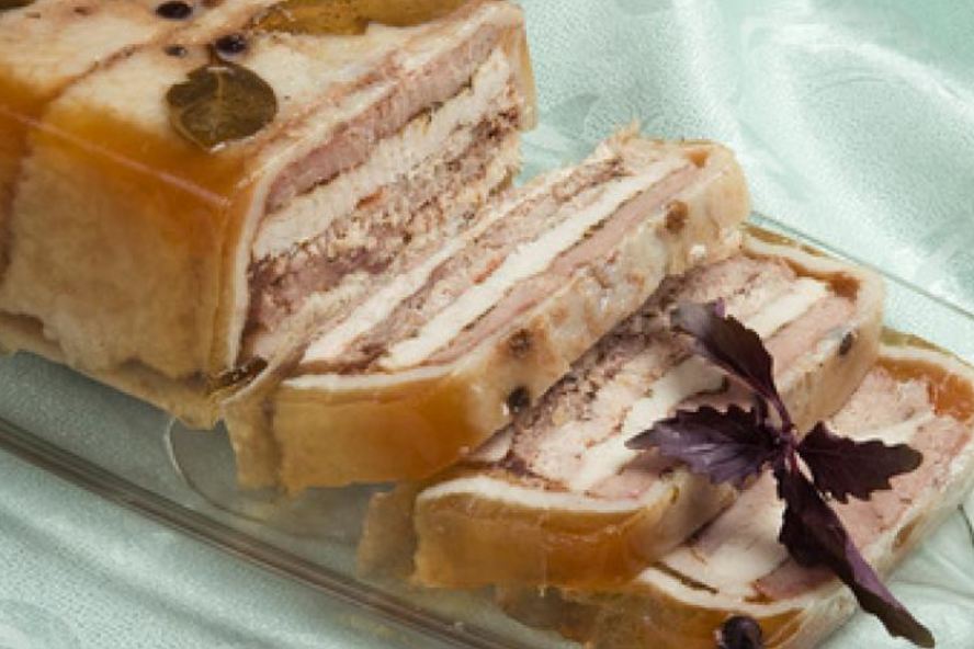 Рецепт деликатесного слоеного паштета