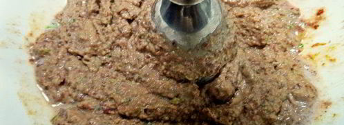 фасолевый паштет на томатных крекерах. Шаг 13