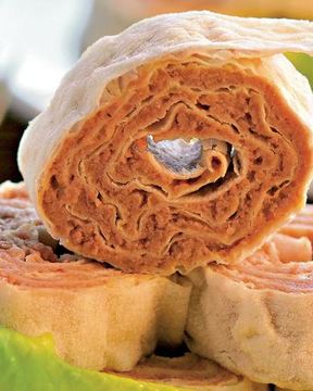 Мясной паштет в лаваше