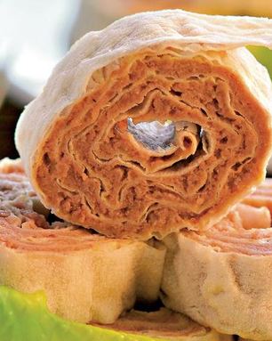 Мясной паштет в лаваше