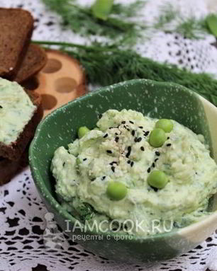 Паштет из авокадо и творога
