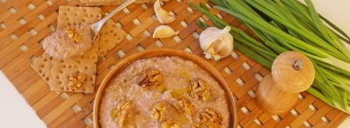 паштет из фасоли с орехами. Шаг 8