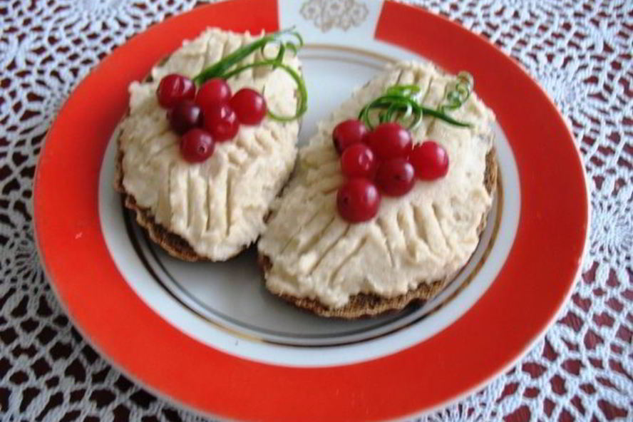 Рецепт паштета из фасоли