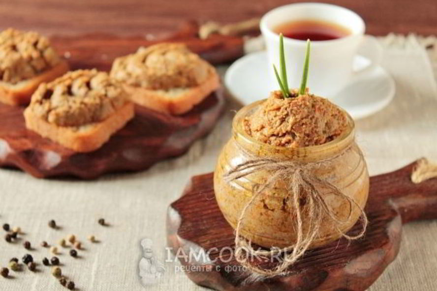 Рецепт паштета из говяжьей печени с морковью