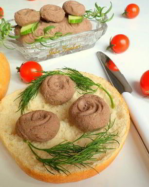 Паштет из куриной печени и гречки