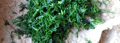 паштет из куриной печени с укропом. Шаг 8