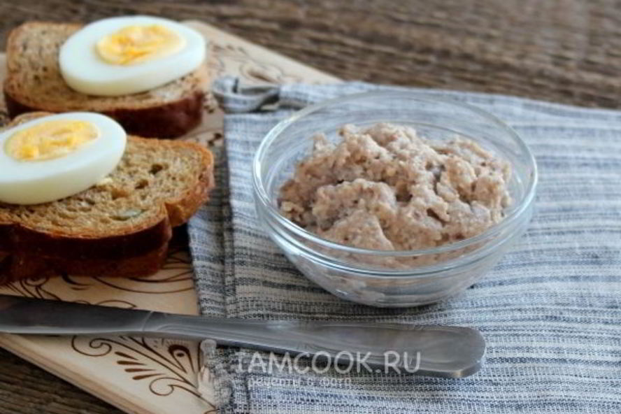 Рецепт паштета из селедки и яблок