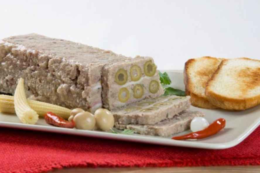 Рецепт паштета из свинины с оливками