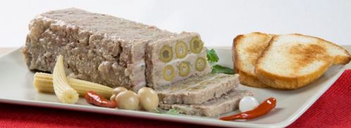 паштет из свинины с оливками. Шаг 4