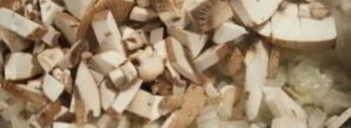 паштет из телятины и грибов в слоеном тесте. Шаг 4