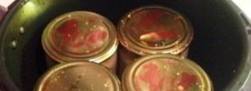 печеночный паштет на зиму в банках. Шаг 9