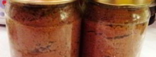 печеночный паштет на зиму в банках. Шаг 10