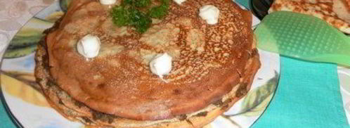 блинный печеночный торт. Шаг 9