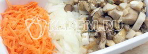 блинный торт с печенью. Шаг 8